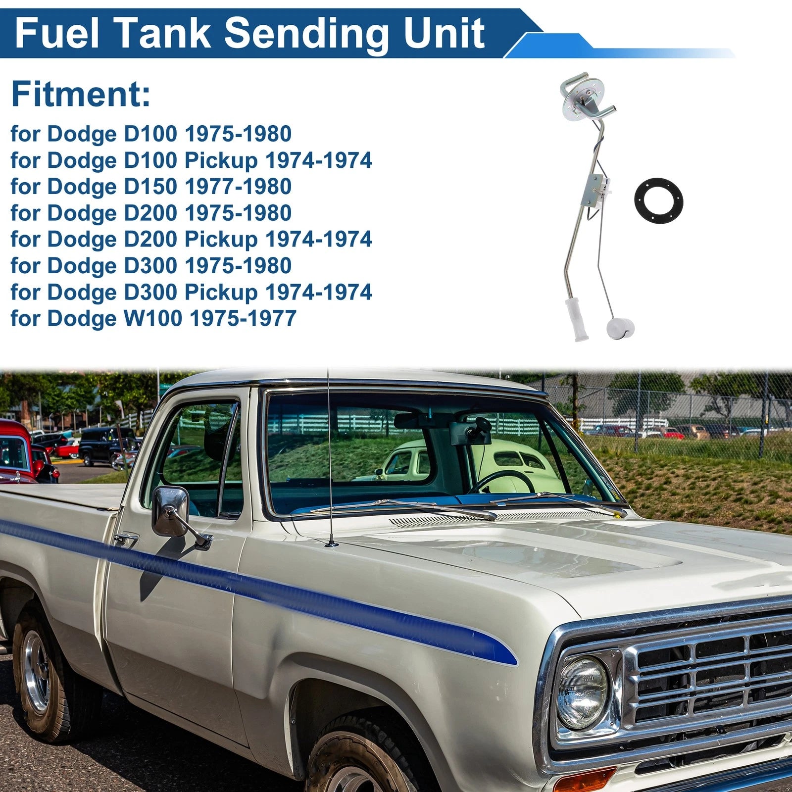 Fuel Level Sending Unit for Dodge D100 (1975–1980)
