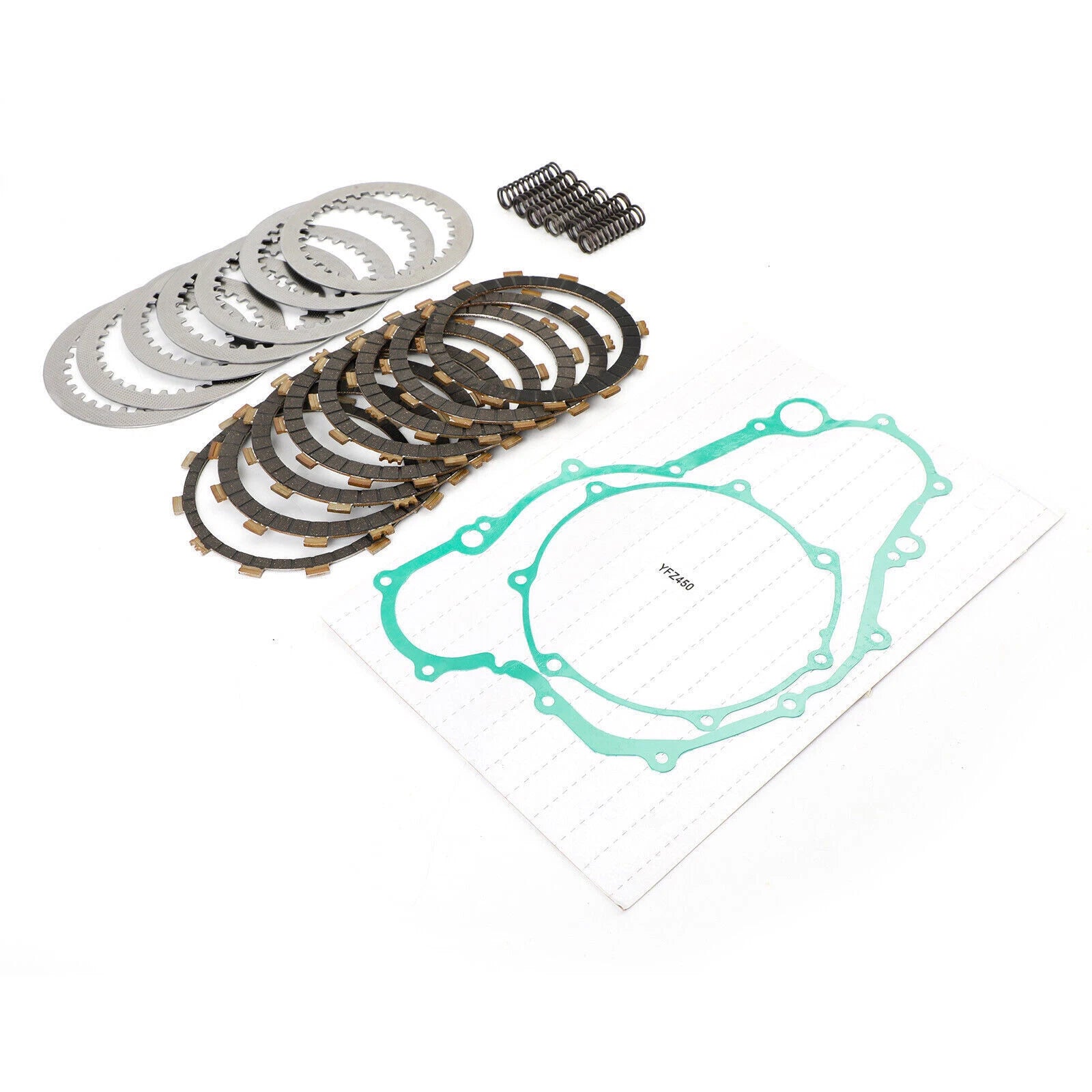 Clutch Friction Plates & Gasket Kit for Yamaha YFZ450 (2004–2009) T9