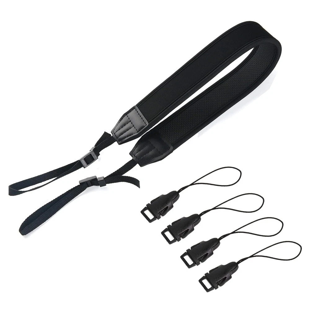Camera Neck Strap for DSLR (2010–2023) Neoprene Padded Quick Disconnects