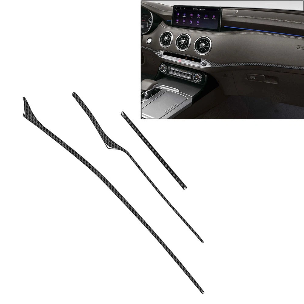 Dashboard Panel Cover Trim Strips for Kia Stinger (2018–2023)