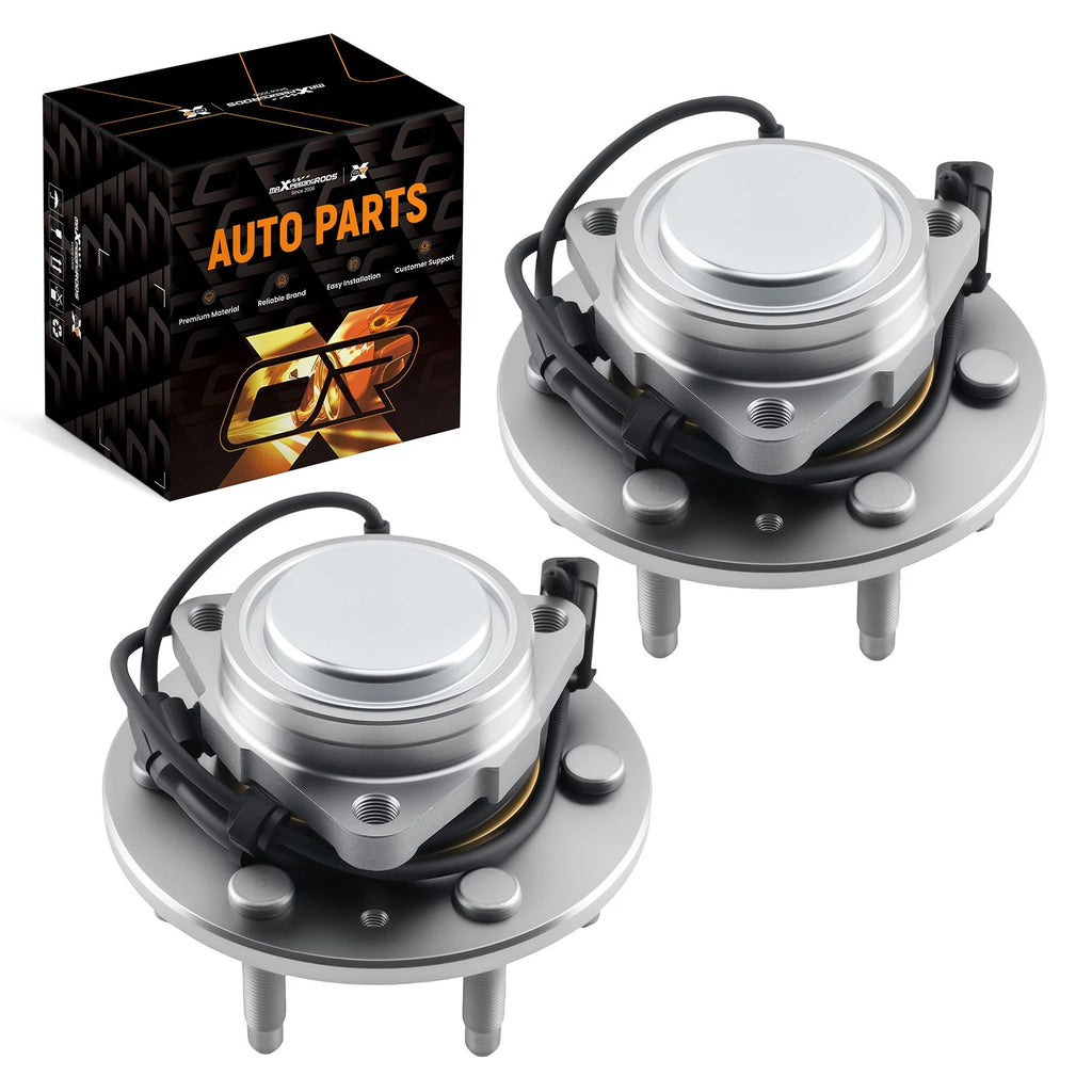 2X Front Wheel Hub Assembly for GMC Sierra 1500 Classic (2007–2007) 515175