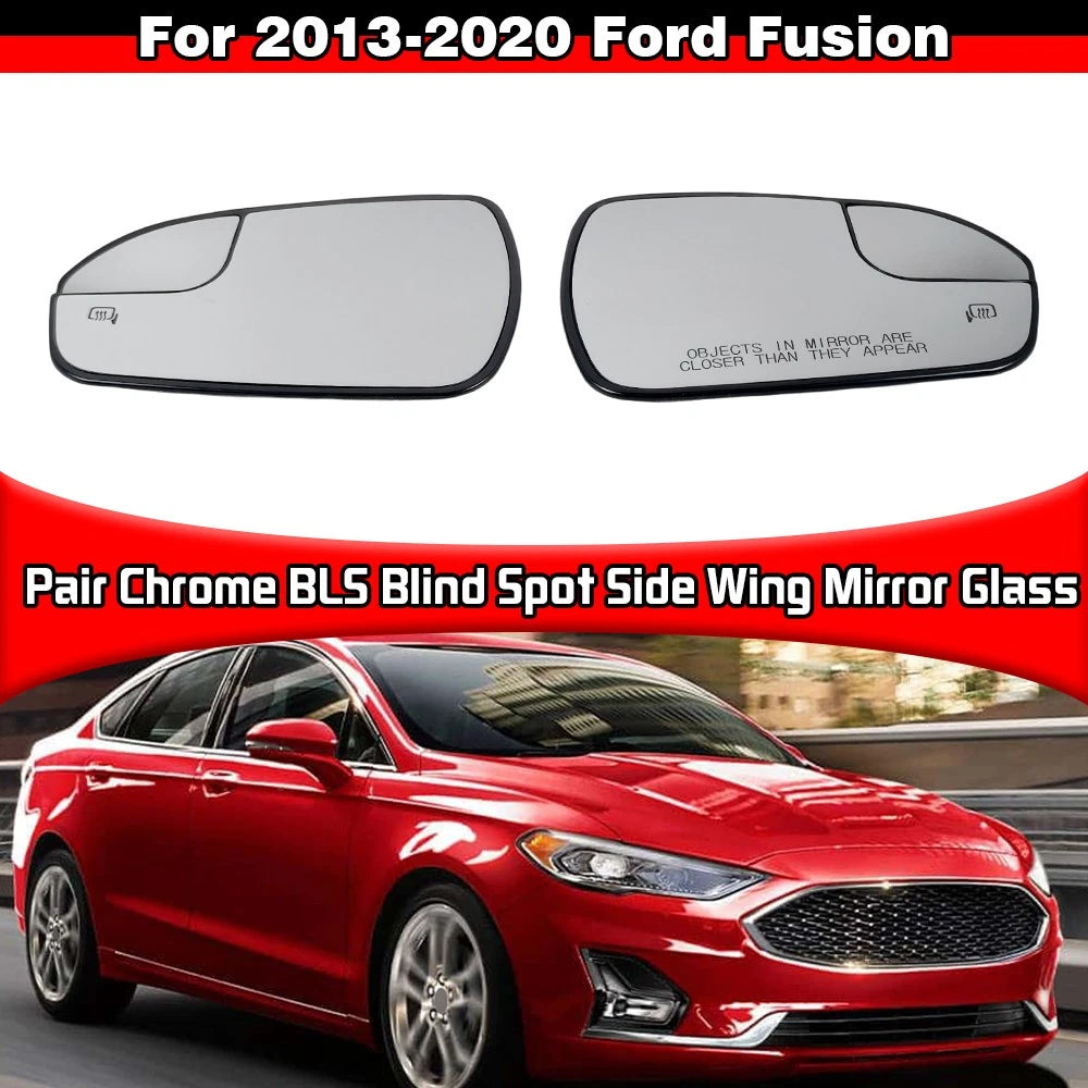 Heated Wing Mirror Glass for Ford Fusion (2013–2020)
