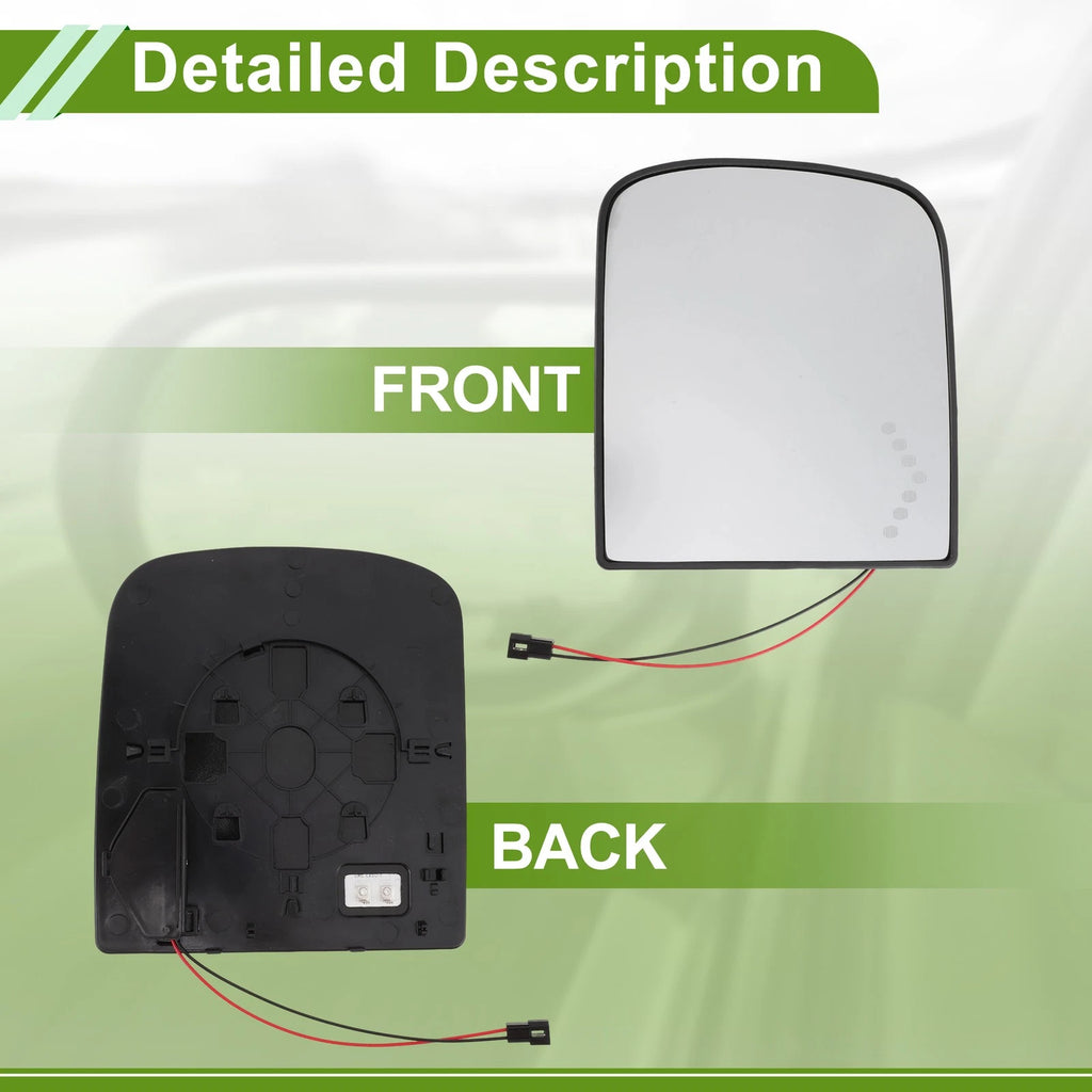 Mirror Glass Replacement for Cadillac Escalade Convex 2007–2014