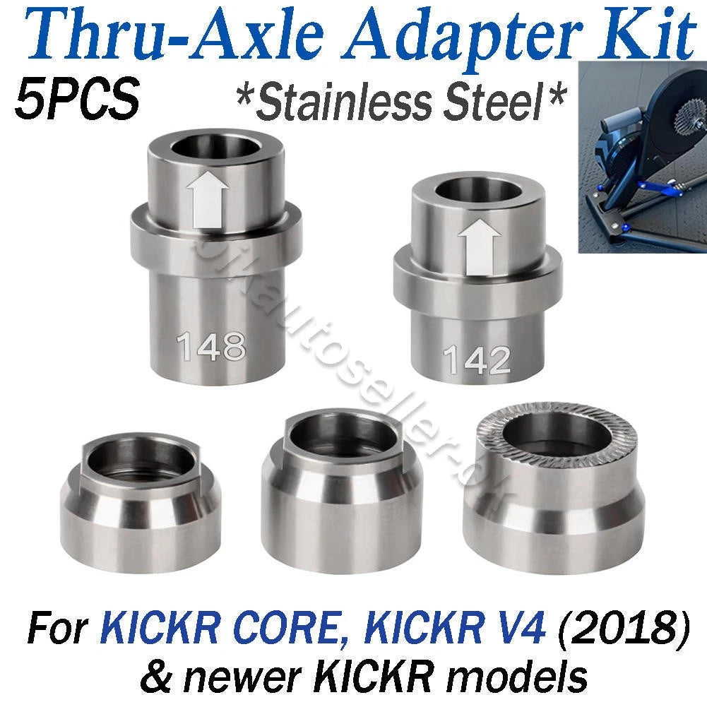 Thru-Axle Adapter Kit for KICKR Core, V4 (2018) & New Model Shimano