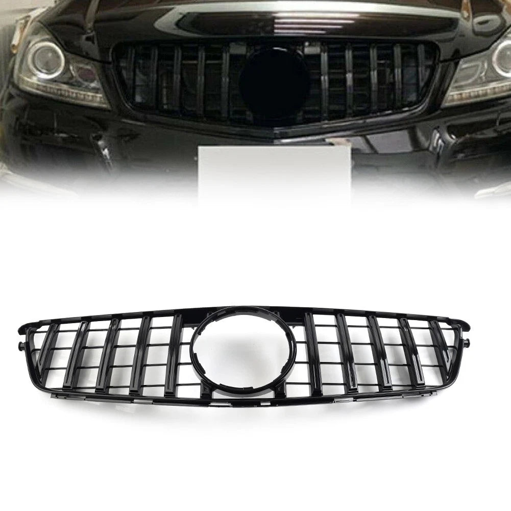 GTR Style Front Bumper Grille for Benz C Class W204 (2007–2014)