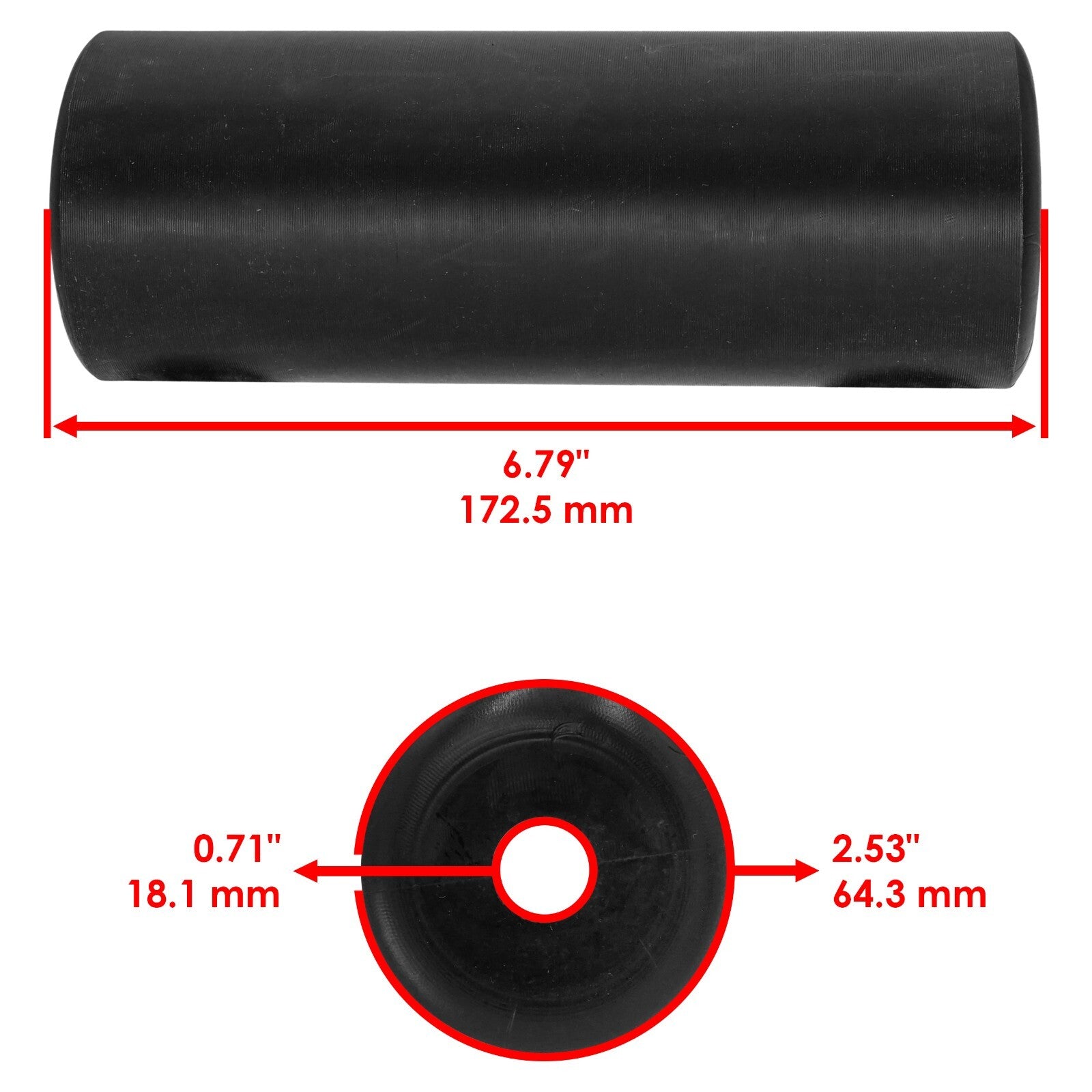 Deck Rollers Replacement for Gravely ZT1540 ZT1640 40 Inch (2008–2010)