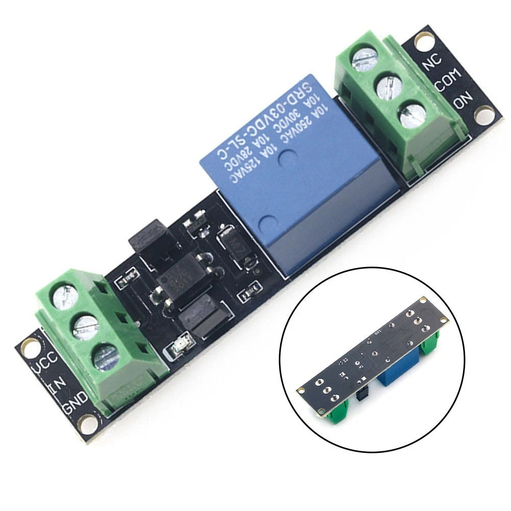 5X 3V Relay Module with Diode Protection for Microcontrollers (3.3V)