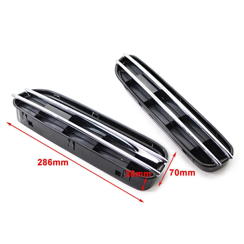 1 Pair Side Fender Grille Vent for BMW 5 Series E39 E60 E61 M5
