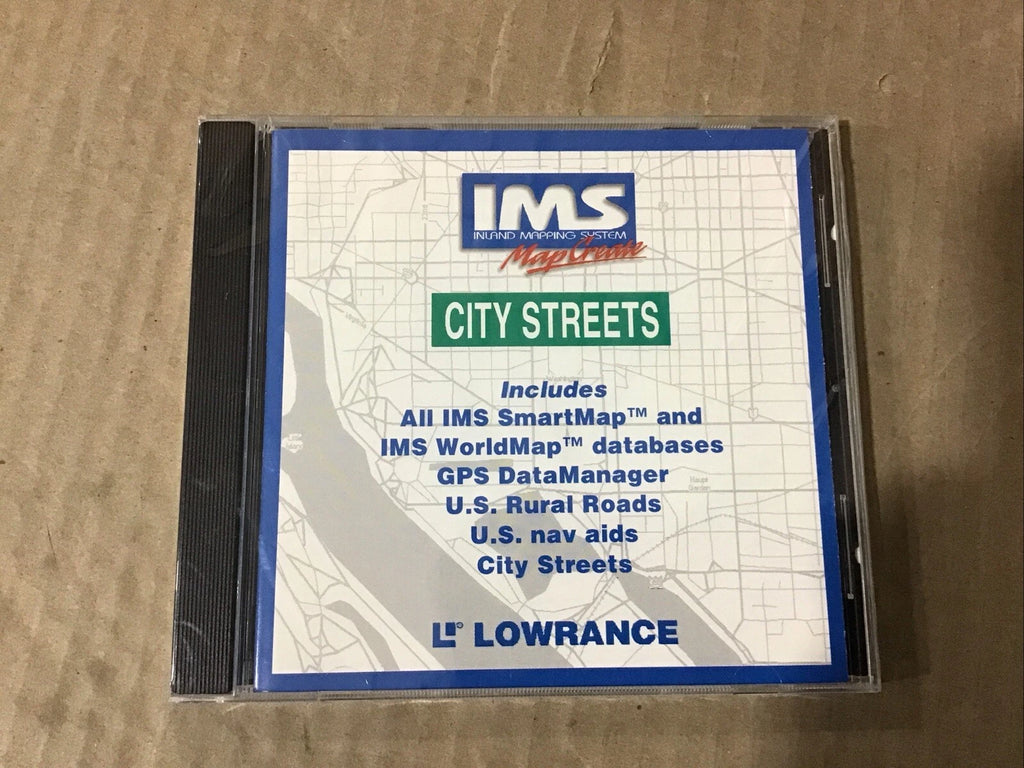 Lowrance Ims SmartMap MapCreate CD Rom for (1995–2015)