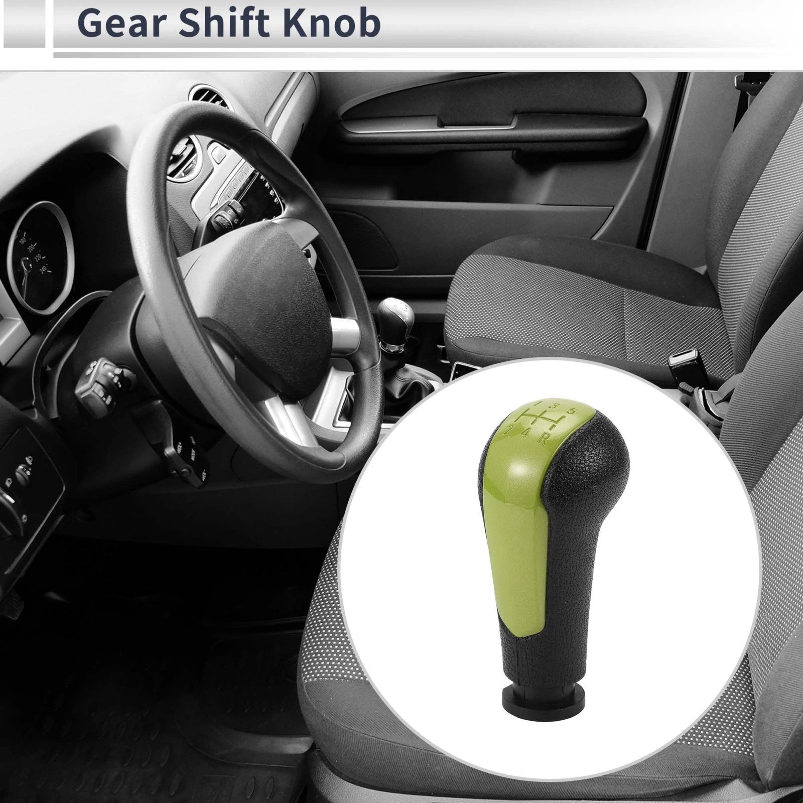 Shift Knob 5 Speed Replacement for Chevrolet Spark (2013–2018)