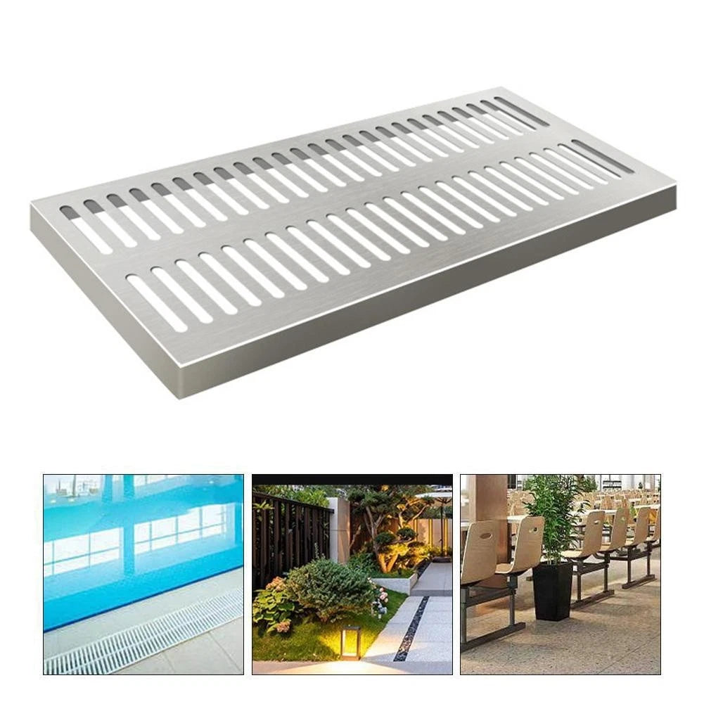 Slip Resistant Drain Cover for Courtyards and Patios