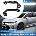 Bumper Mounting Support Bracket Pair Replacement for Toyota Corolla (2019–2021)