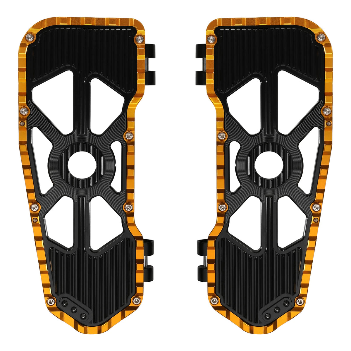 Driver Footboard for Harley Electra Road Glide (2009–2024) Black Gold