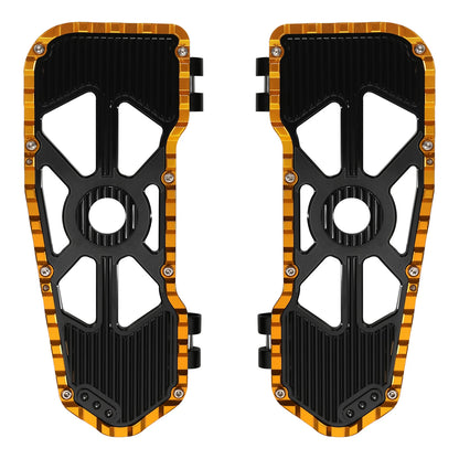 Driver Footboard for Harley Electra Road Glide (2009–2024) Black Gold