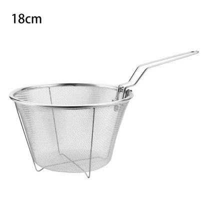 Stainless Steel Strainer Basket for Quick Cooking Cleanup