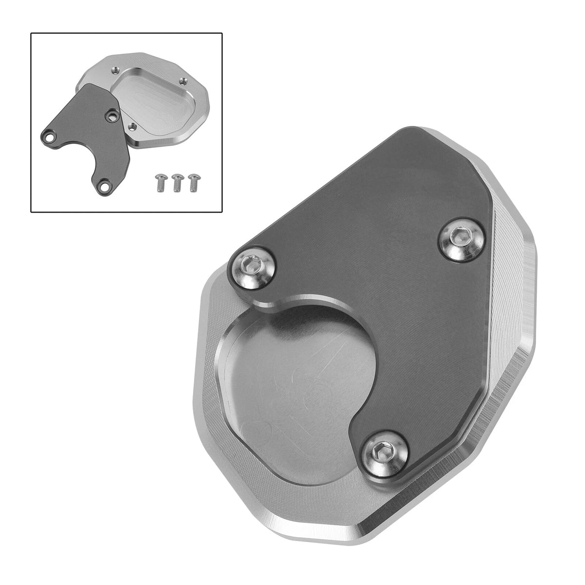 Kickstand Enlarged Plate Pad for Trident 660 (2021–2022) WD T9