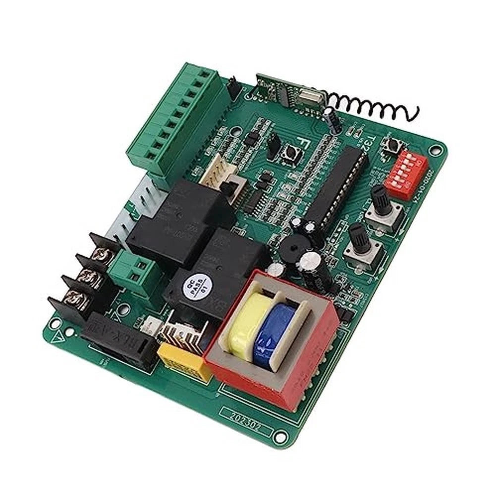 Electric Door Control Board for Automatic Sliding with Remote and LEDs