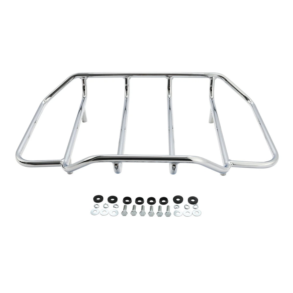 Chrome Trunk Luggage Rack for Harley Electra Glide (2014–2023)