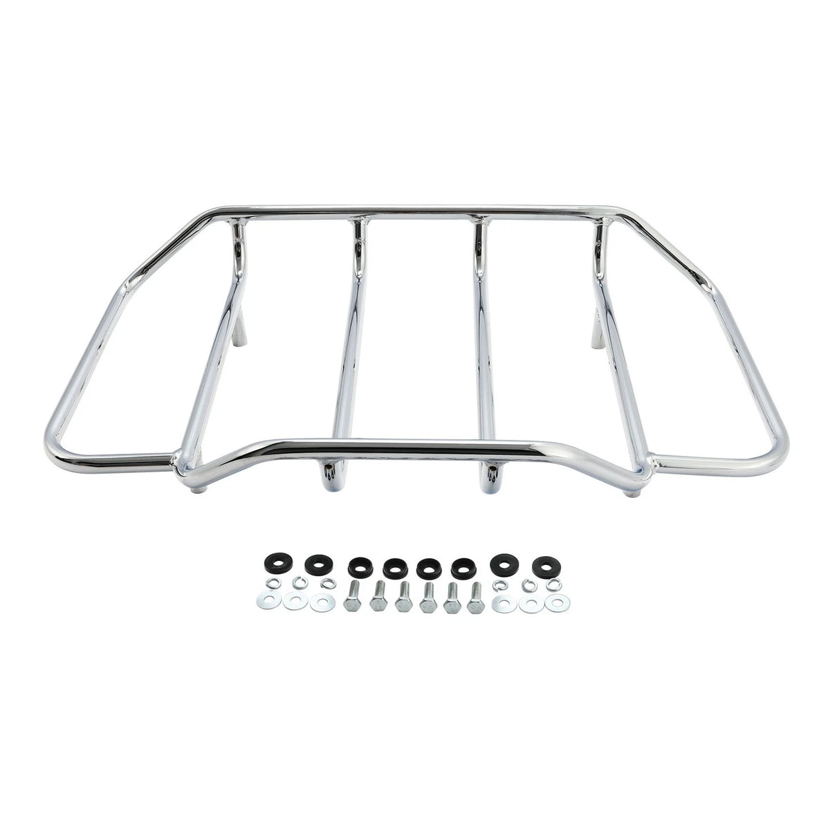 Chrome Trunk Luggage Rack for Harley Electra Glide (2014–2023)