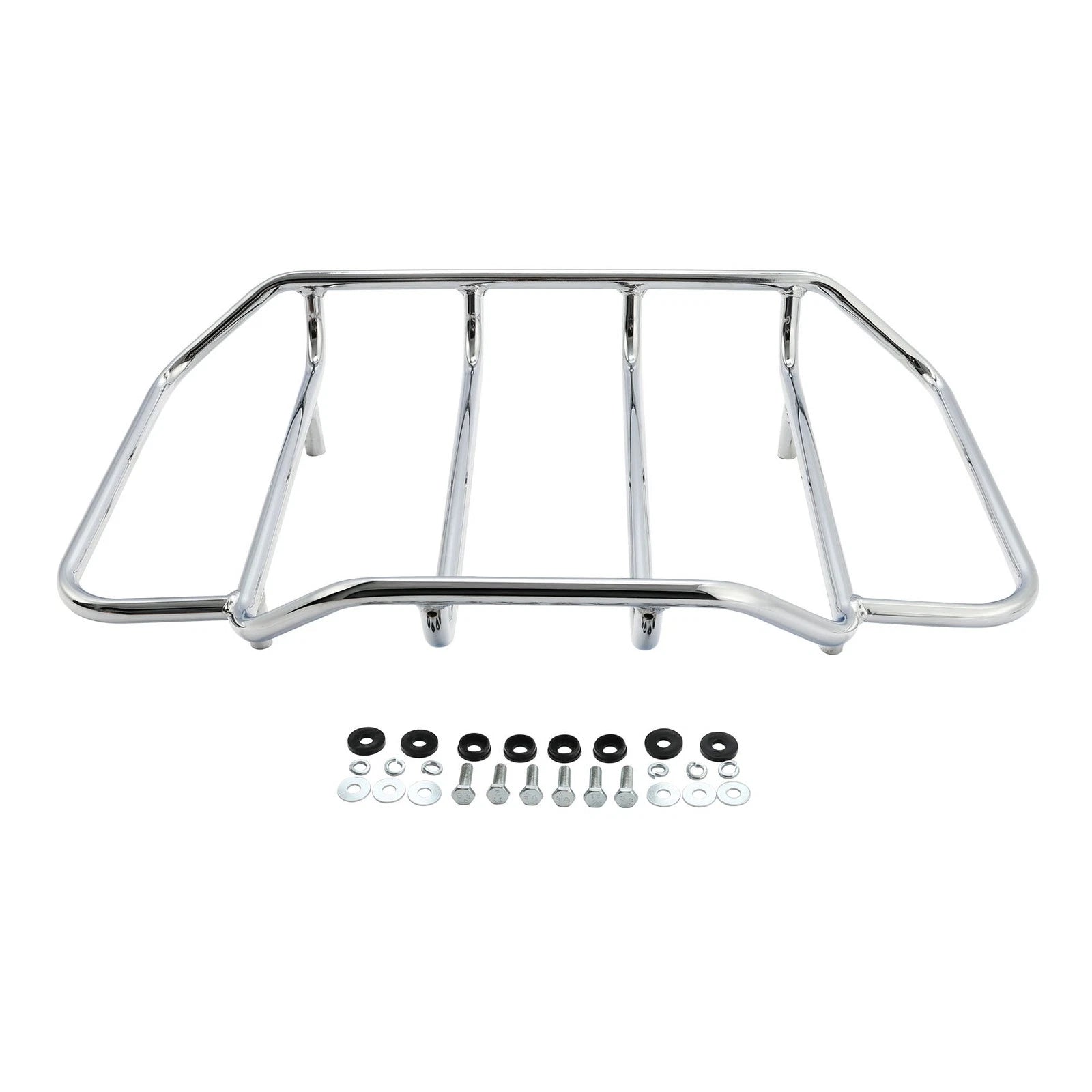 Chrome Trunk Luggage Rack for Harley Electra Glide (2014–2023)