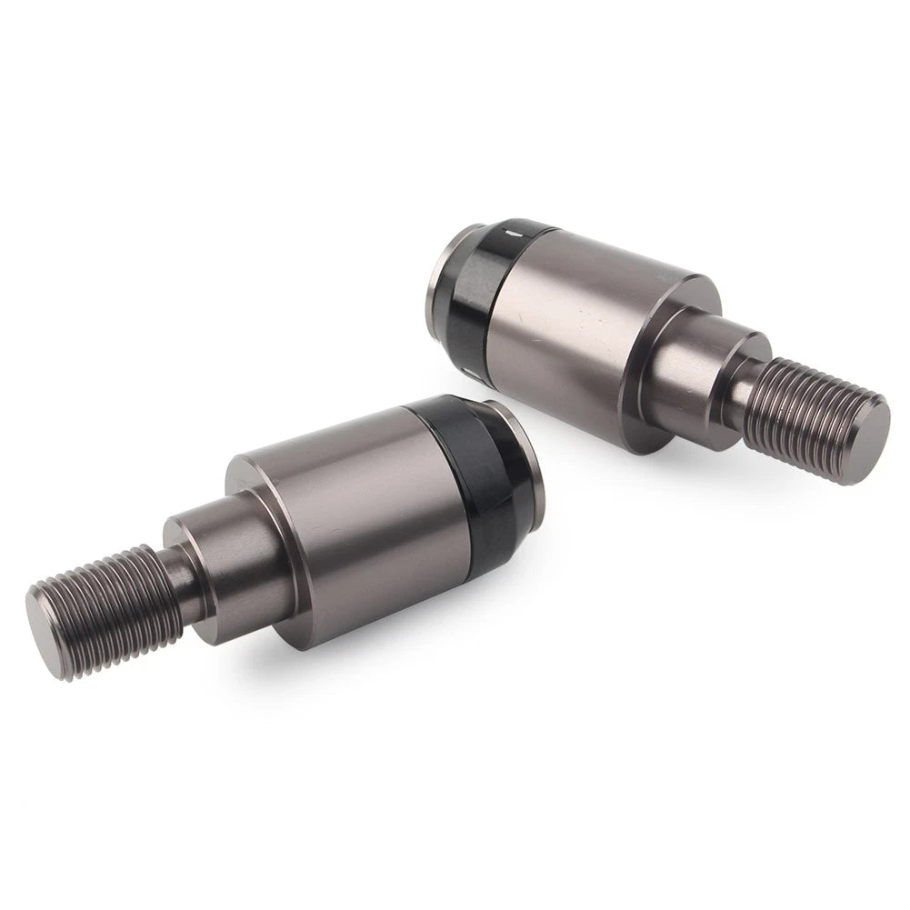 Titanium CNC Handlebar Grips Plug Ends for Yamaha XSR900 (2017–2023)