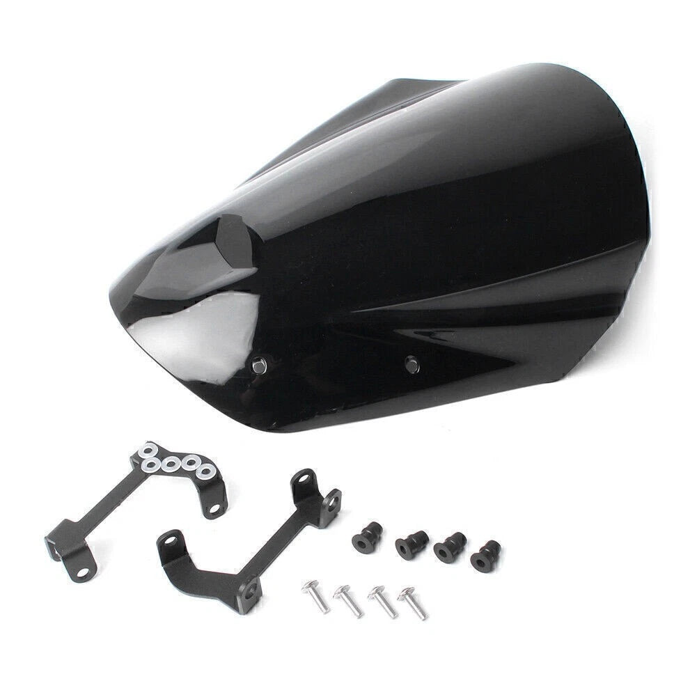 Front Windshield Windscreen w/ Bolts Bracket for Yamaha MT09 FZ09 (2013–2016)