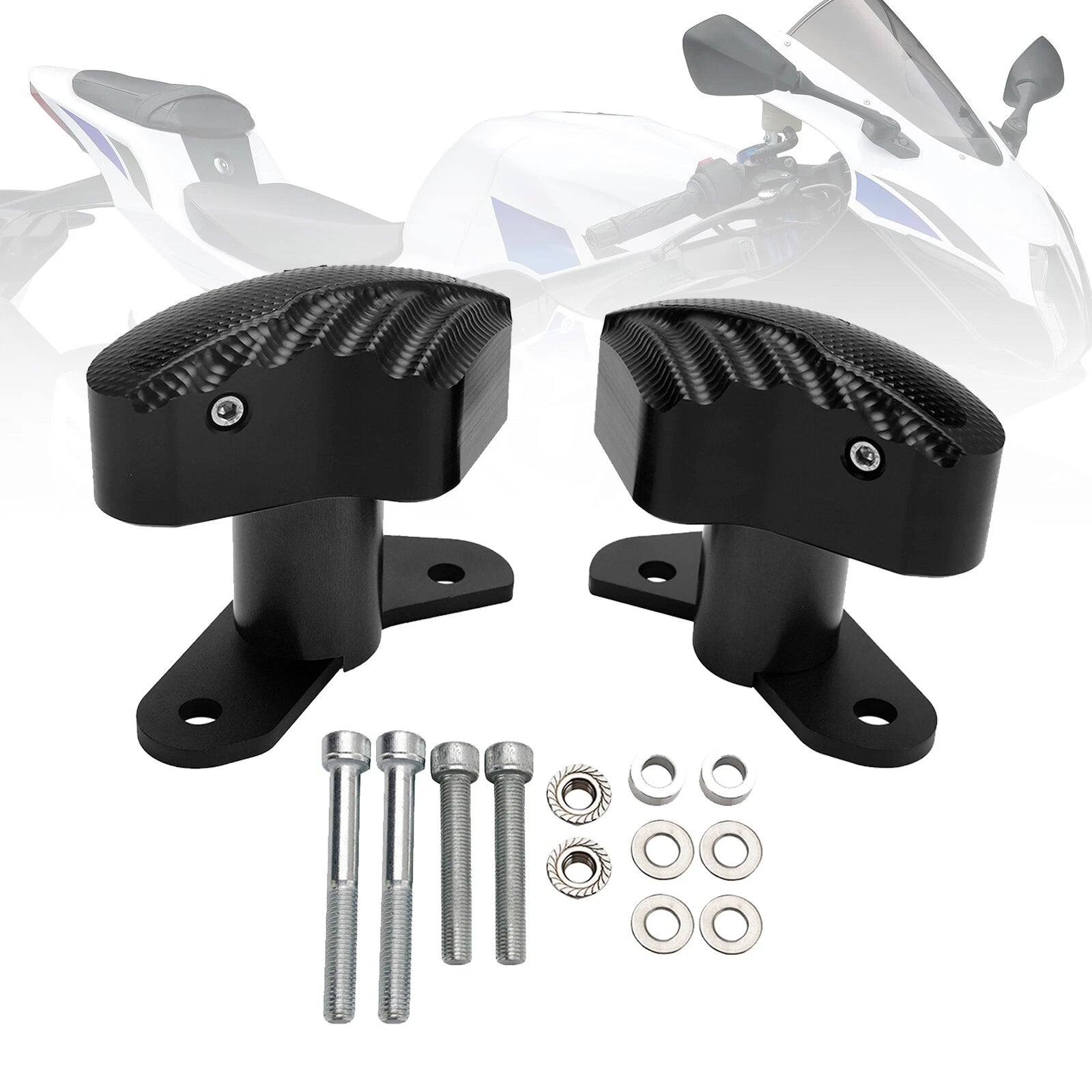CNC Anti-Crash Frame Sliders Protector for Suzuki GSX-R1000 (2017–2023)