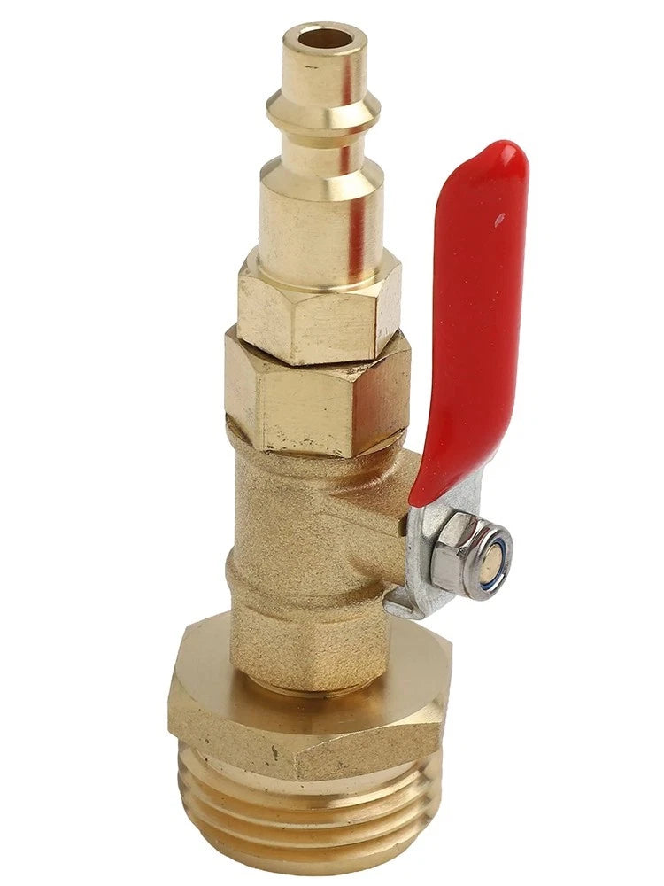 Brass Blowing Water Adapter for Gardens & RVs