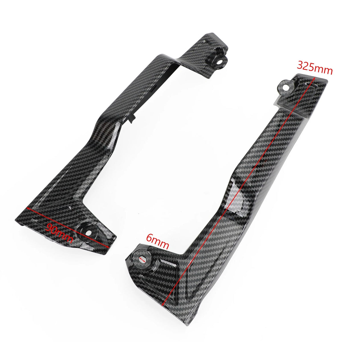 Rear Tail Seat Side Fairing Covers for Yamaha Tracer 9 GT (2021–2022) Carbon T9