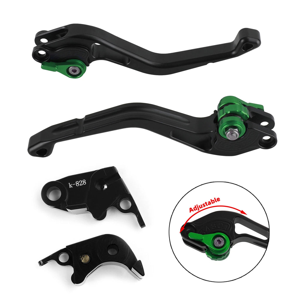 Short Clutch Brake Lever for Kawasaki ZX636R / ZX6RR (2005–2006) T9