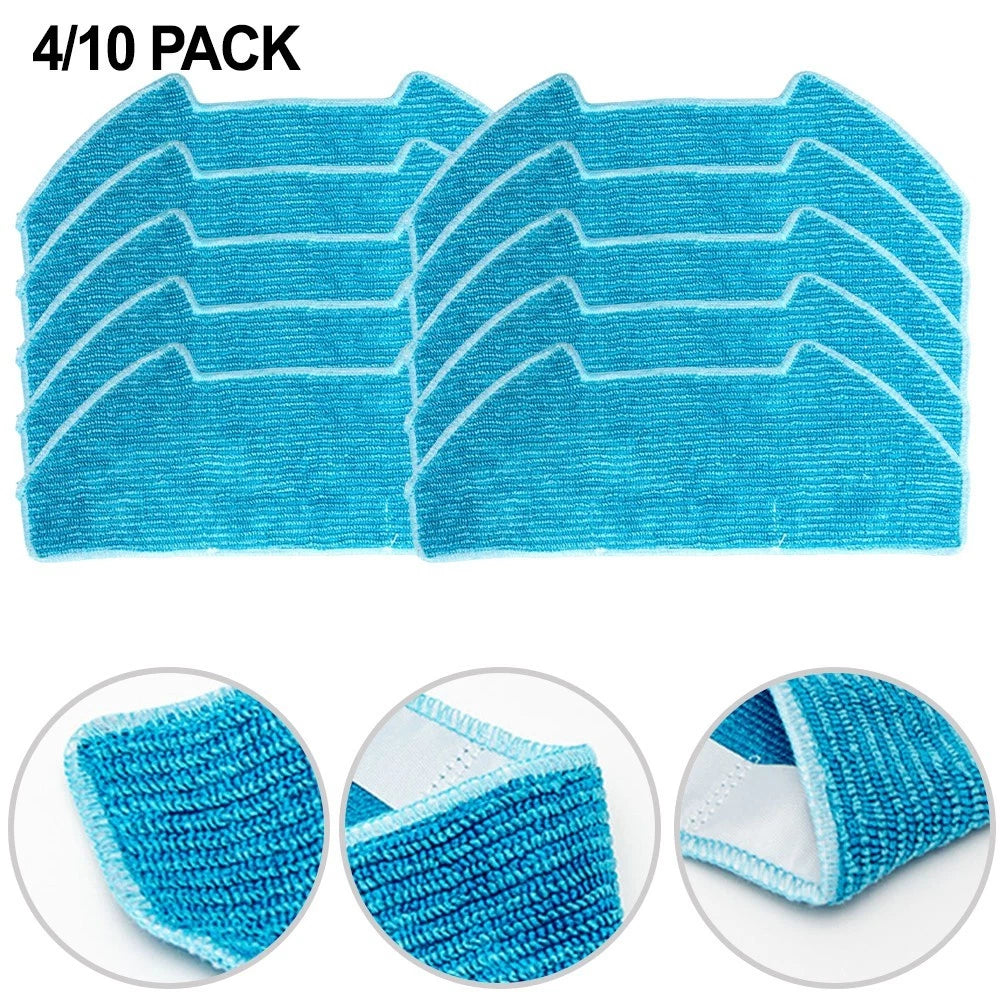 Replacement Mop Cloths for SmartAI S8 Pro, Compatible with Redroad R10