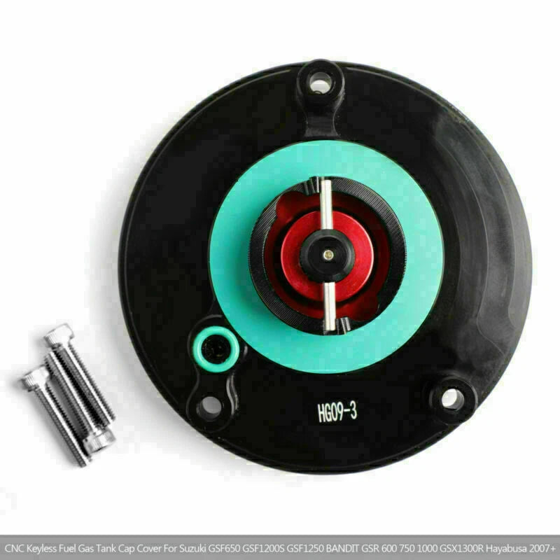 Keyless Fuel Cover Gas Tank Cap RD for Suzuki SV650 SV1000 (2003–2018)