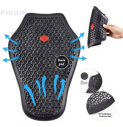 Back Protector Insert Armor for Motorcycle Jacket Universal Fit