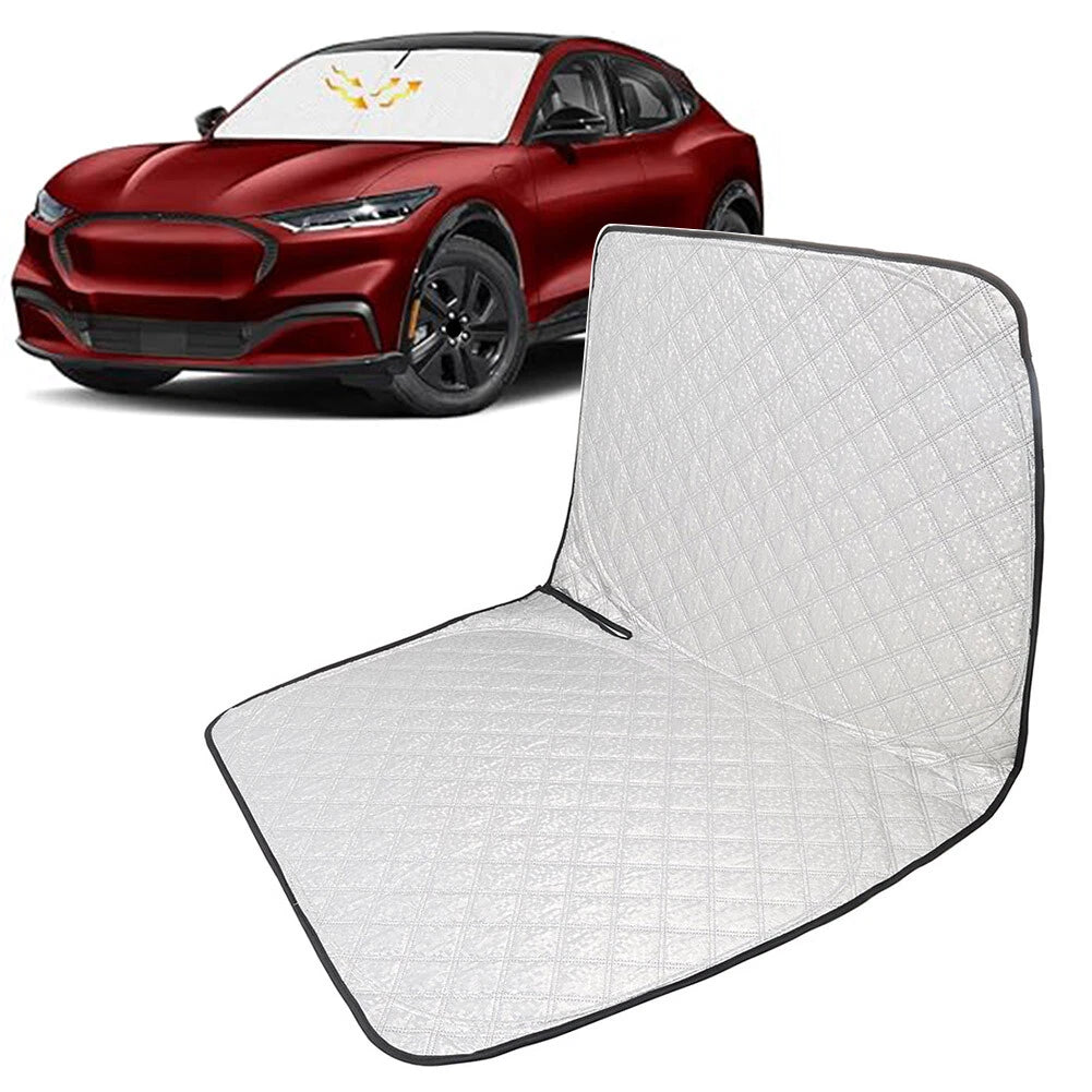 Foldable Windshield Sun Shade for Ford Mustang (2021–2025)