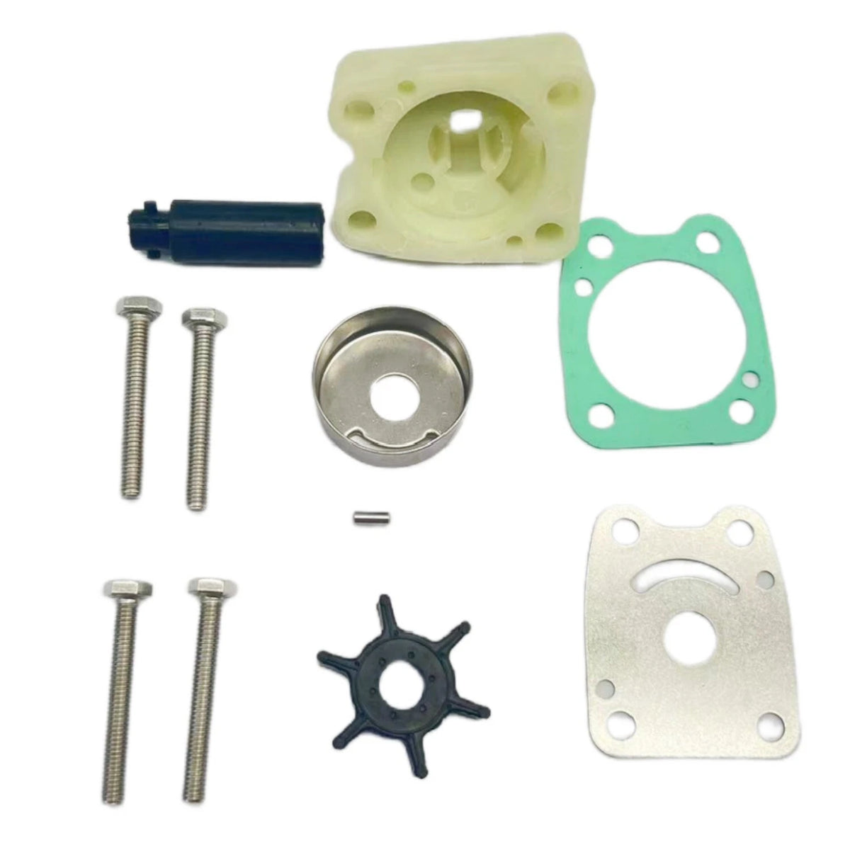 Water Pump Impeller Kit for Mercury Mariner 4hp 5hp (47-96305M)