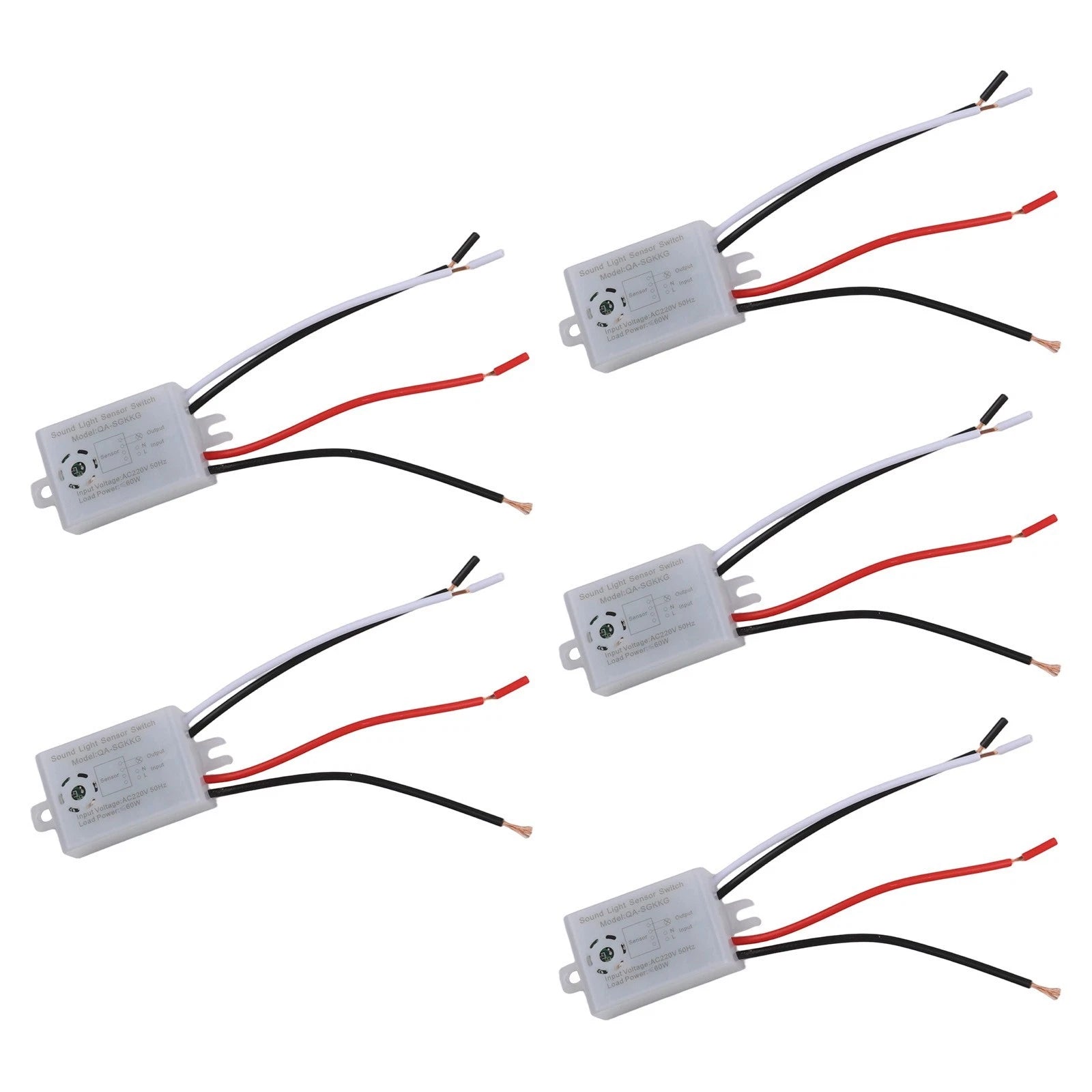 Voice Operated Automatic Light Control Switch for Integrated LED Lights