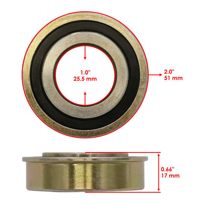 Front Wheel Fork Flanged Bearing for Husqvarna Dixon (2005–2015)
