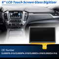 LCD Touch Screen Digitizer Front Glass Replacement for Chevrolet 8 Inch (2008–2015)