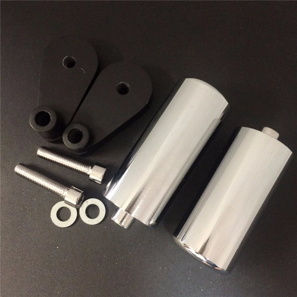 No Cut Aluminium Alloy Frame Slider Crash Protector for Yamaha (2007–2008)