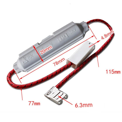 High Voltage Fuse Holder Kit for Microwave Oven