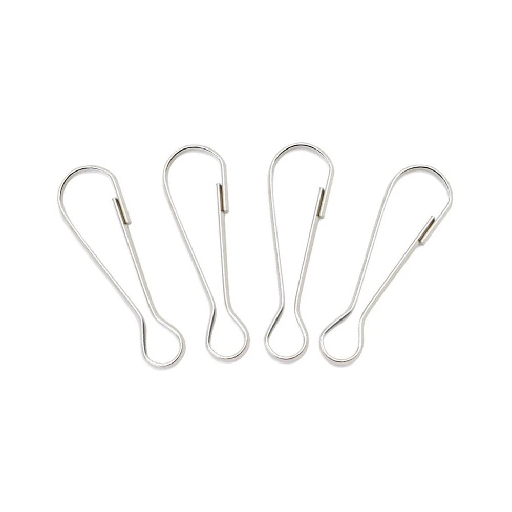 10pcs Stainless Steel Flag Pole Clips for Flagpole Attachment