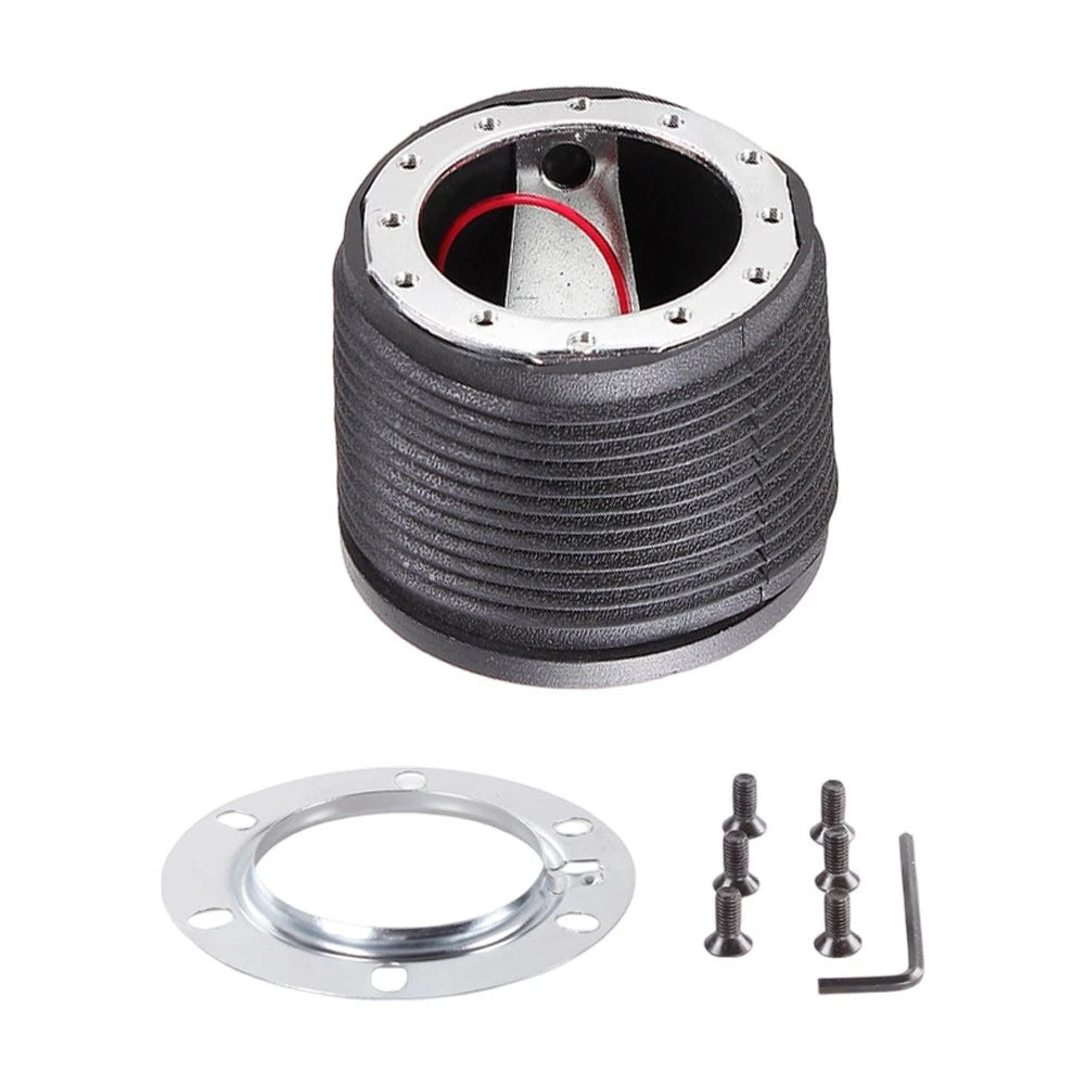 6 Bolt Racing Style Steering Wheel Hub Adapter for Ford Mustang (1979–2004)