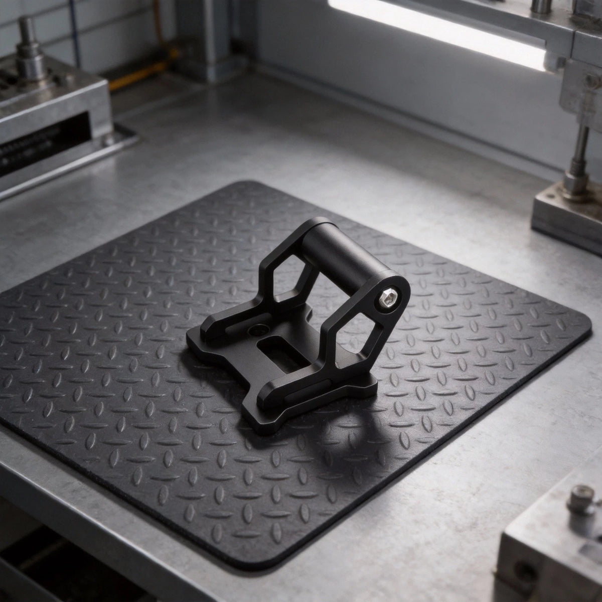 Phone Holder Bracket for CFMOTO 450MT (2025) Black Aluminum