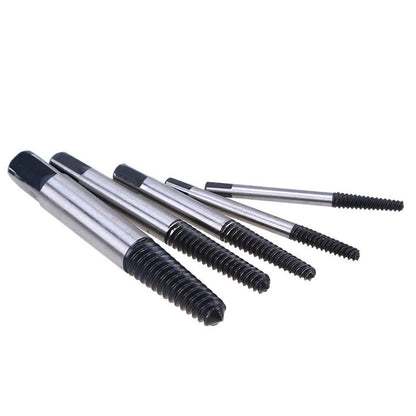 5Pcs Screw Extractor Set for DIY Bolt Stud Removal Tools
