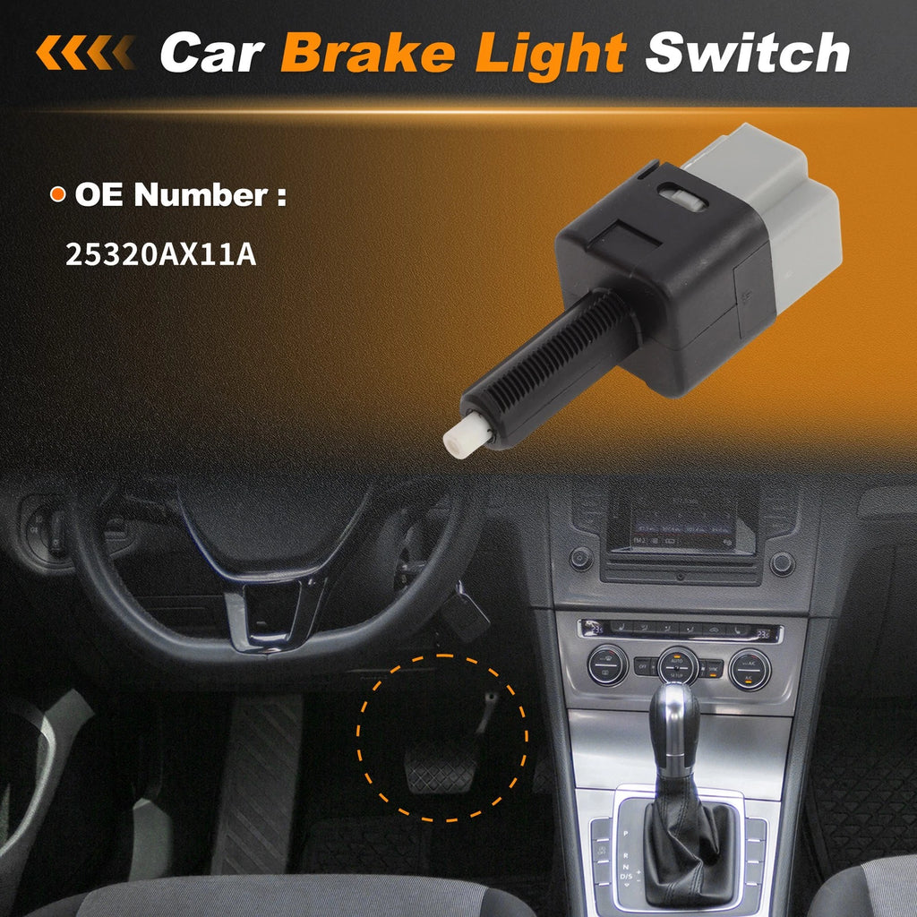 Brake Light Switch for Nissan Pathfinder (2017–2020) 25320AX11A