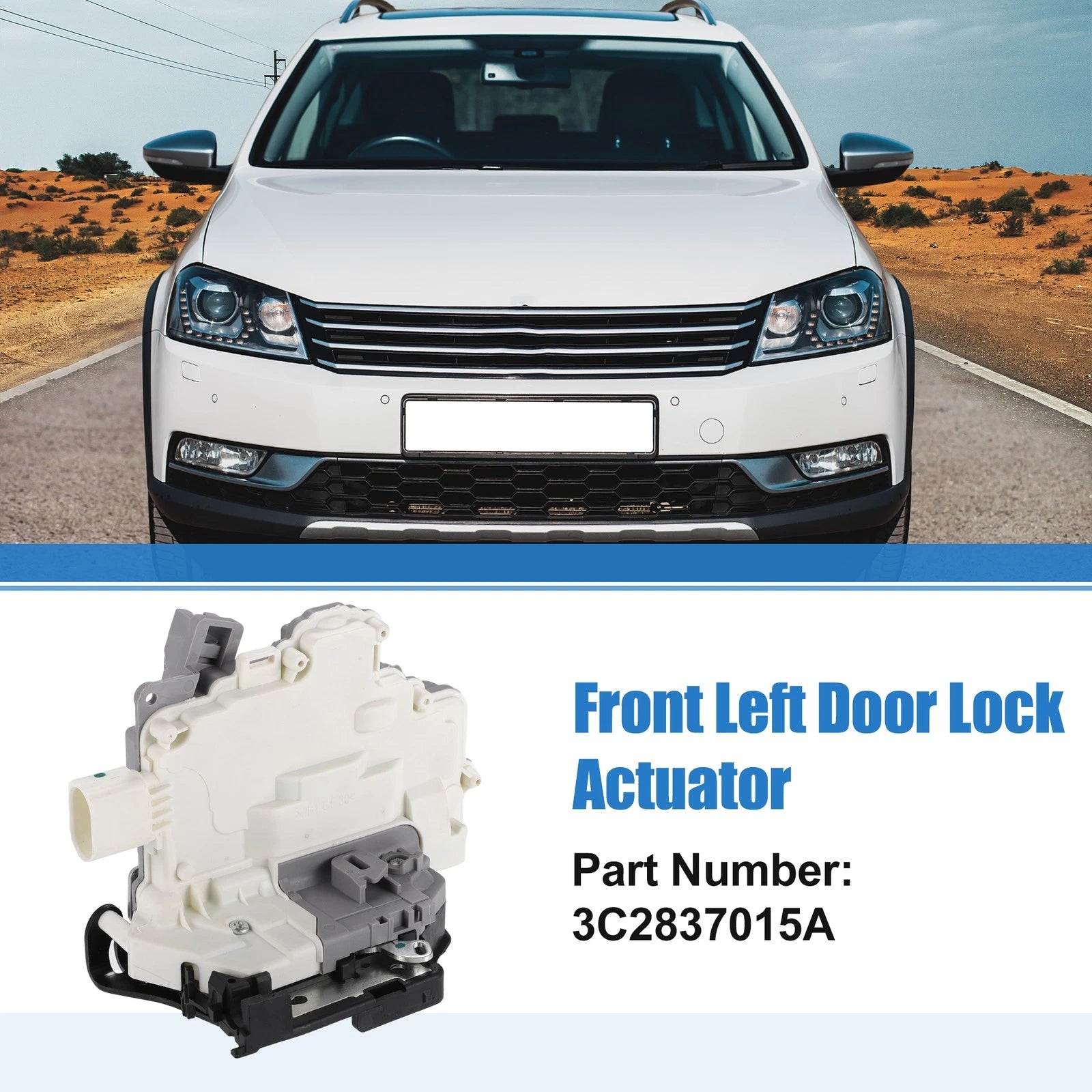 Front Left Door Lock Actuator for Audi Q7 (2006–2015) Replacement OEM