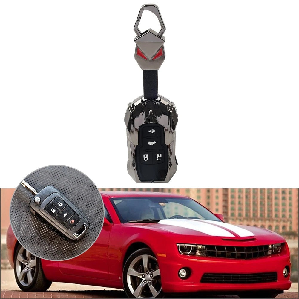 FOB Remote Shell Case Cover for Chevrolet Buick GMC Holden (Black)