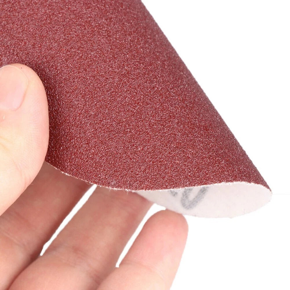 10pcs 5" Sandpaper Polishing Discs 40-2000 Grit Round Shape