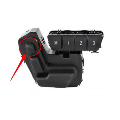 2X Headrest Adjust Button Switch Cover for Mercedes-Benz C-Class E-Class CLS