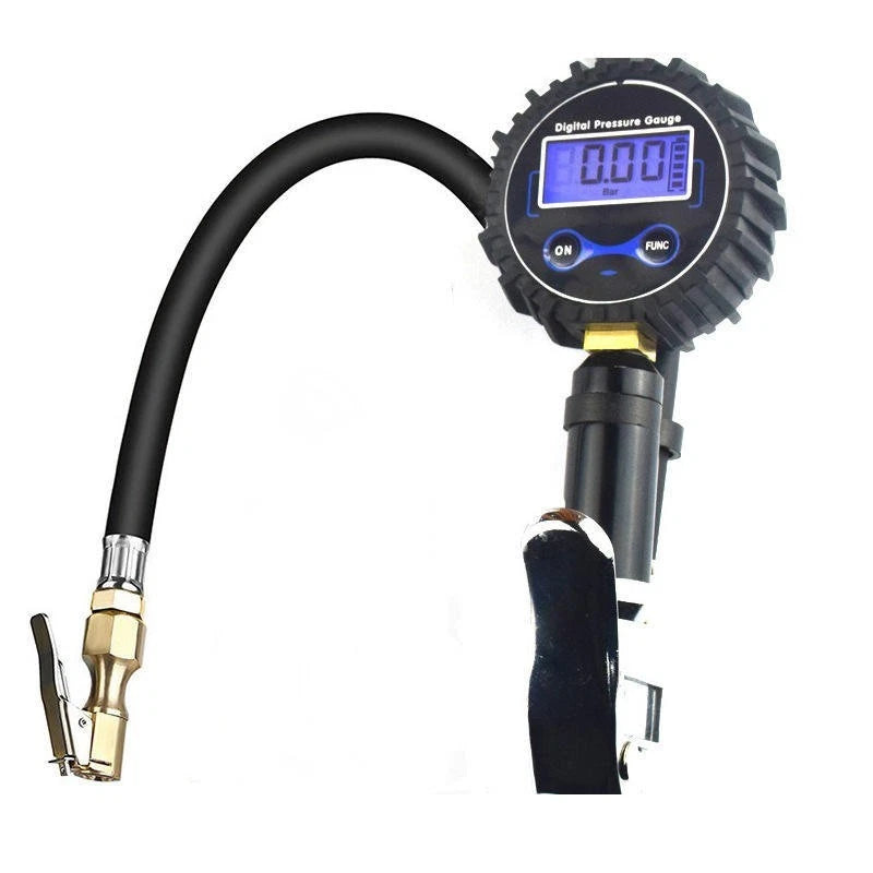Digital Tire Pressure Gauge for Universal Use (0-200 PSI)